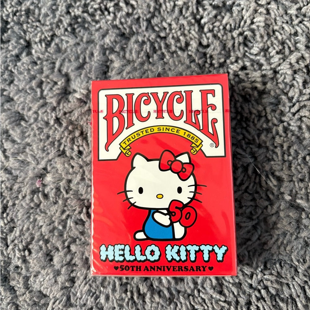 NWT Bicycle brand Hello Kitty playing cards